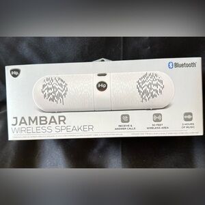 New IHIP White Portable Wireless Bluetooth Speaker